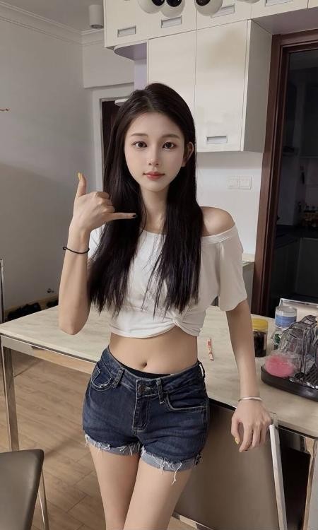 颜值嫩妹长腿老师