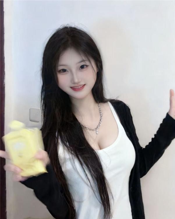 D胸三点粉白虎妹妹