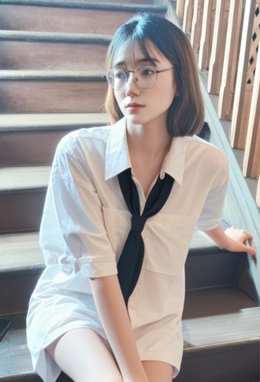 广州眼镜小娘野子