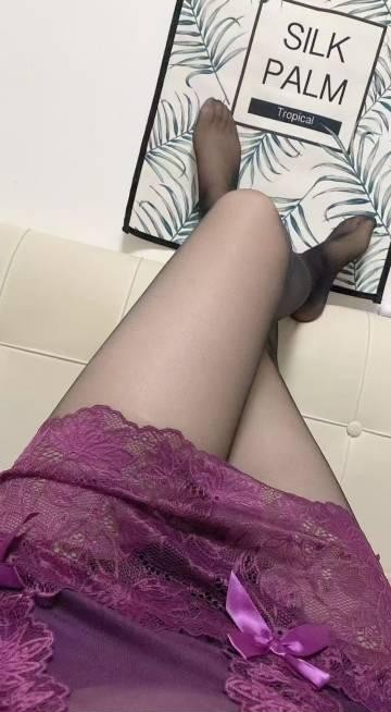 白嫩大长腿