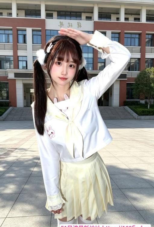 甜美颜值二次元嫩妹