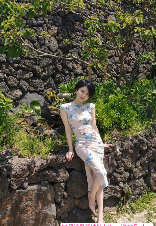 旗袍美女情人般的感受
